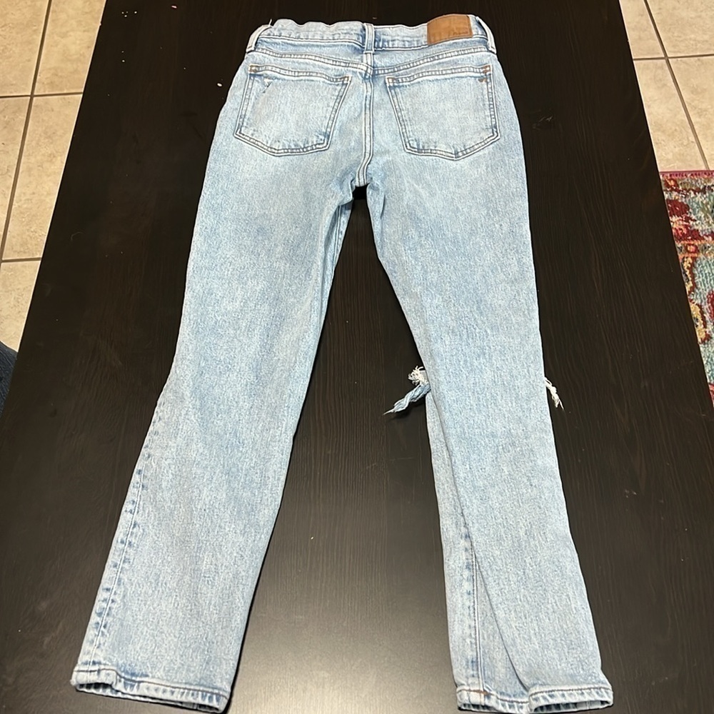 Madewell the perfect vintage crop Jean distressed - Picture 7 of 11